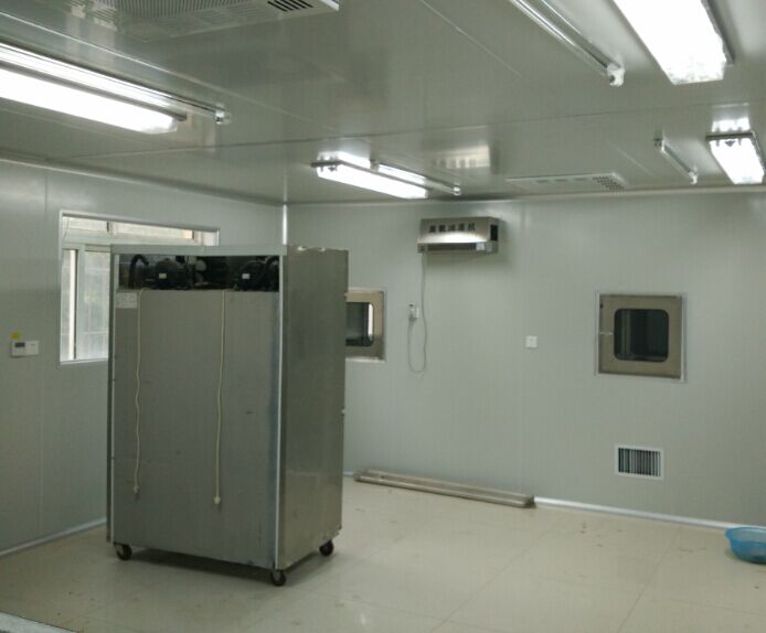 陜西美昕商貿(mào)烘焙凈化車間裝修工廠順利完工！